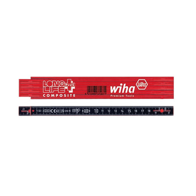 Glasfaser-Faltlineal Wiha W37067; 2 m