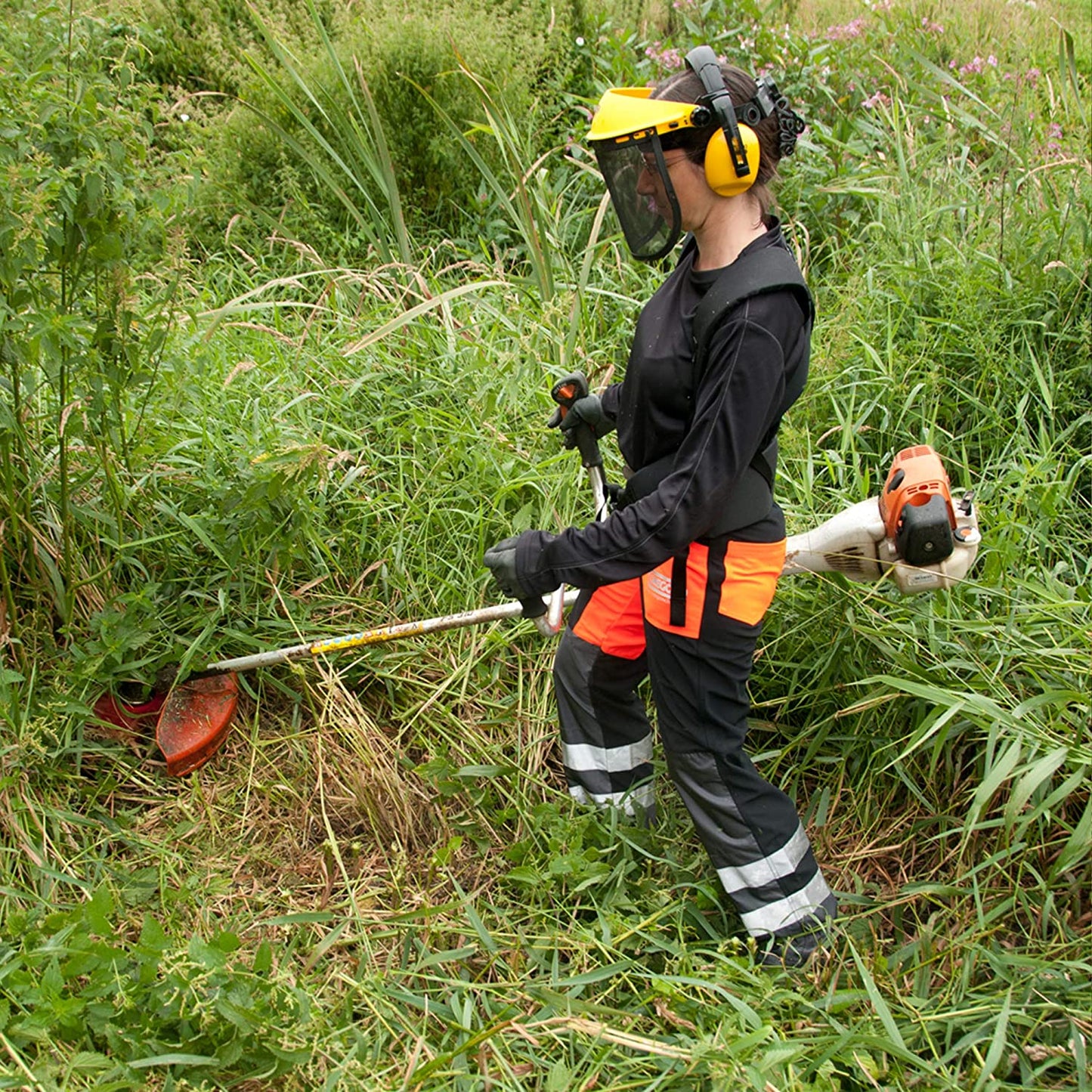 3-Messer-Schnittmesser Oregon; 350x25,4 mm; Z3