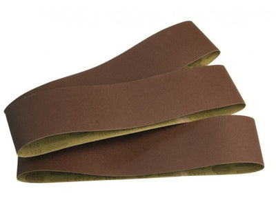 Schleifband Scheppach; 100x915 mm; P80; 3 Stück