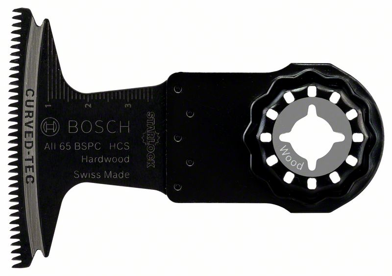Sägeblatt Bosch AIZ 65 BSC HCS; 65 x 40 mm; 5 Stück