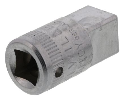 Vergrößerungsstück 1/4"-Innenvierkant auf 3/8"-Außenvierkant Stahlwille 11030002