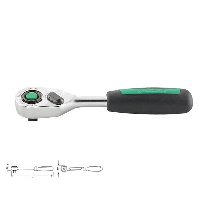 Ratsche Stahlwille 415QR N; 1/4''