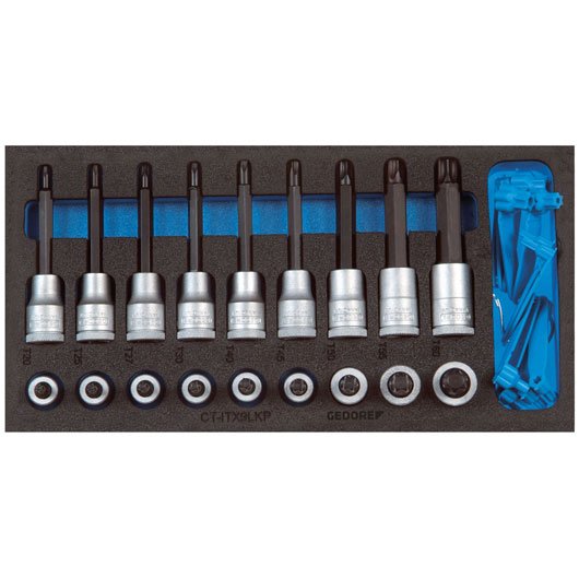 Werkzeugmodul 1/3 Schraubendrehereinsätze Torx Gedore 4010886895276_EANFIX