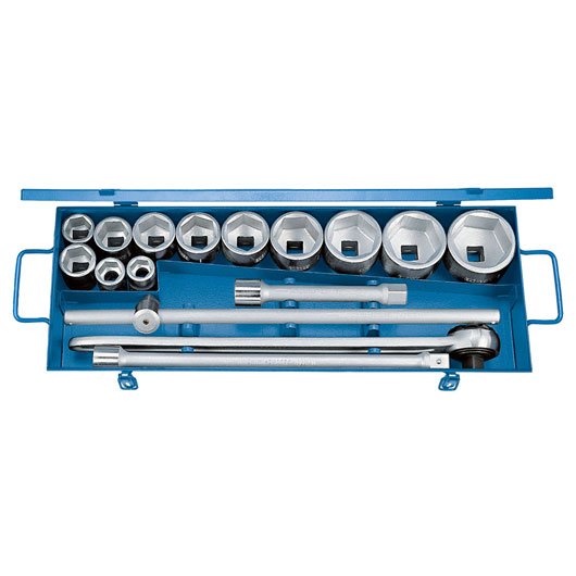 Gedore Steckschlüsselsatz 6281150; 3/4 Zoll; 22–60 mm; 16 Stück