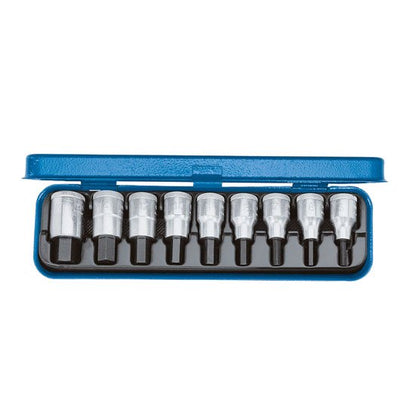 Schraubendrehereinsatz- Satz 1/2" Innensechskant 5-17mm 9-teilig Gedore 4010886615621_EANFIX