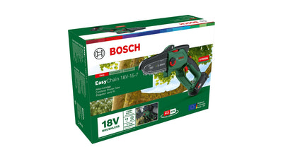 Astungs-Kettensäge Bosch Easy Chain 18V-15-7; 18 V; 1x2,5 Ah Akku; 150 mm Schiene