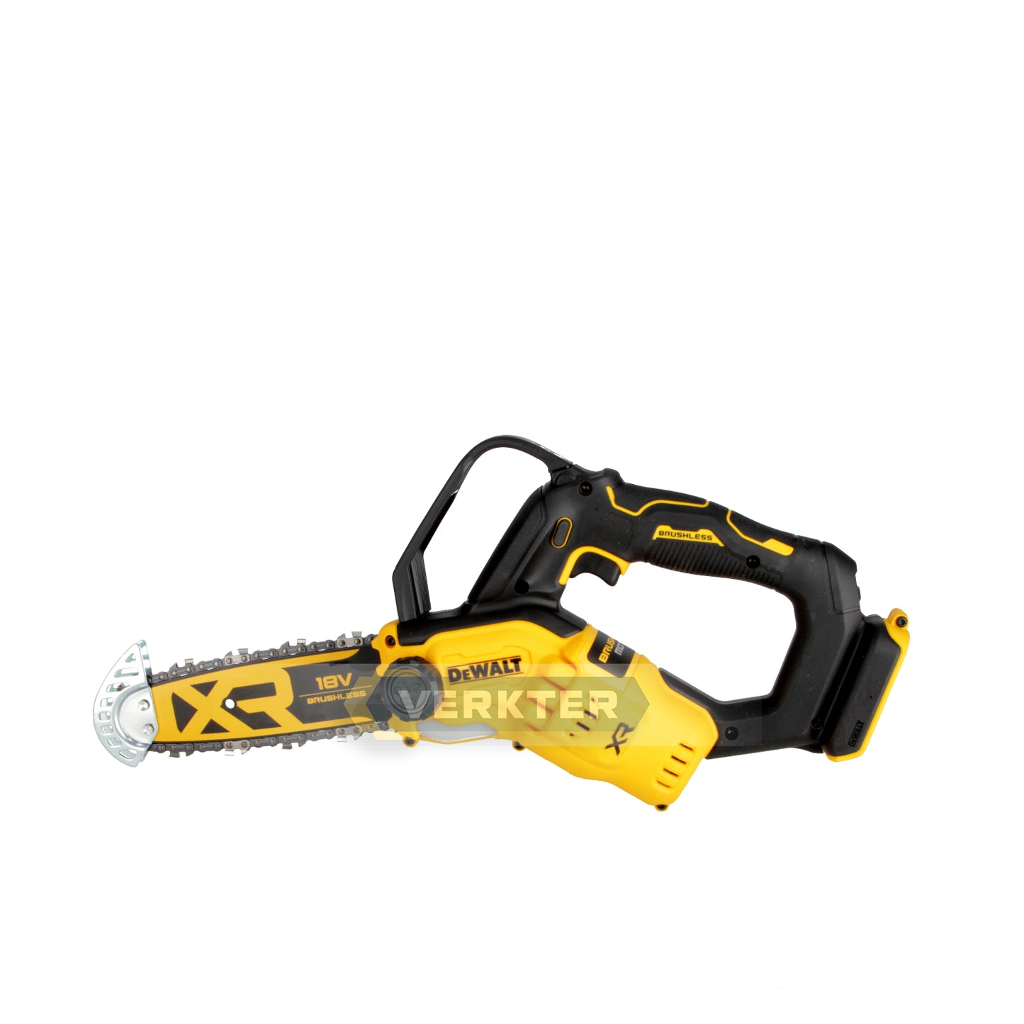 Kettensäge DeWalt DCMPS520N-XJ; 18 V; 20 cm Schiene (ohne Akku und Ladegerät)