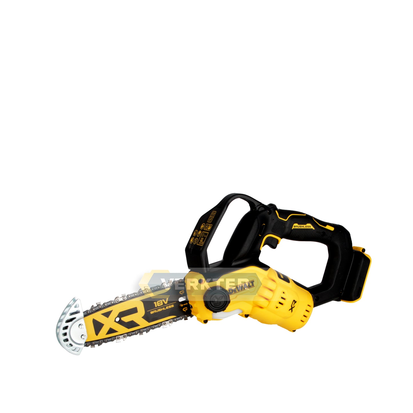 Kettensäge DeWalt DCMPS520N-XJ; 18 V; 20 cm Schiene (ohne Akku und Ladegerät)