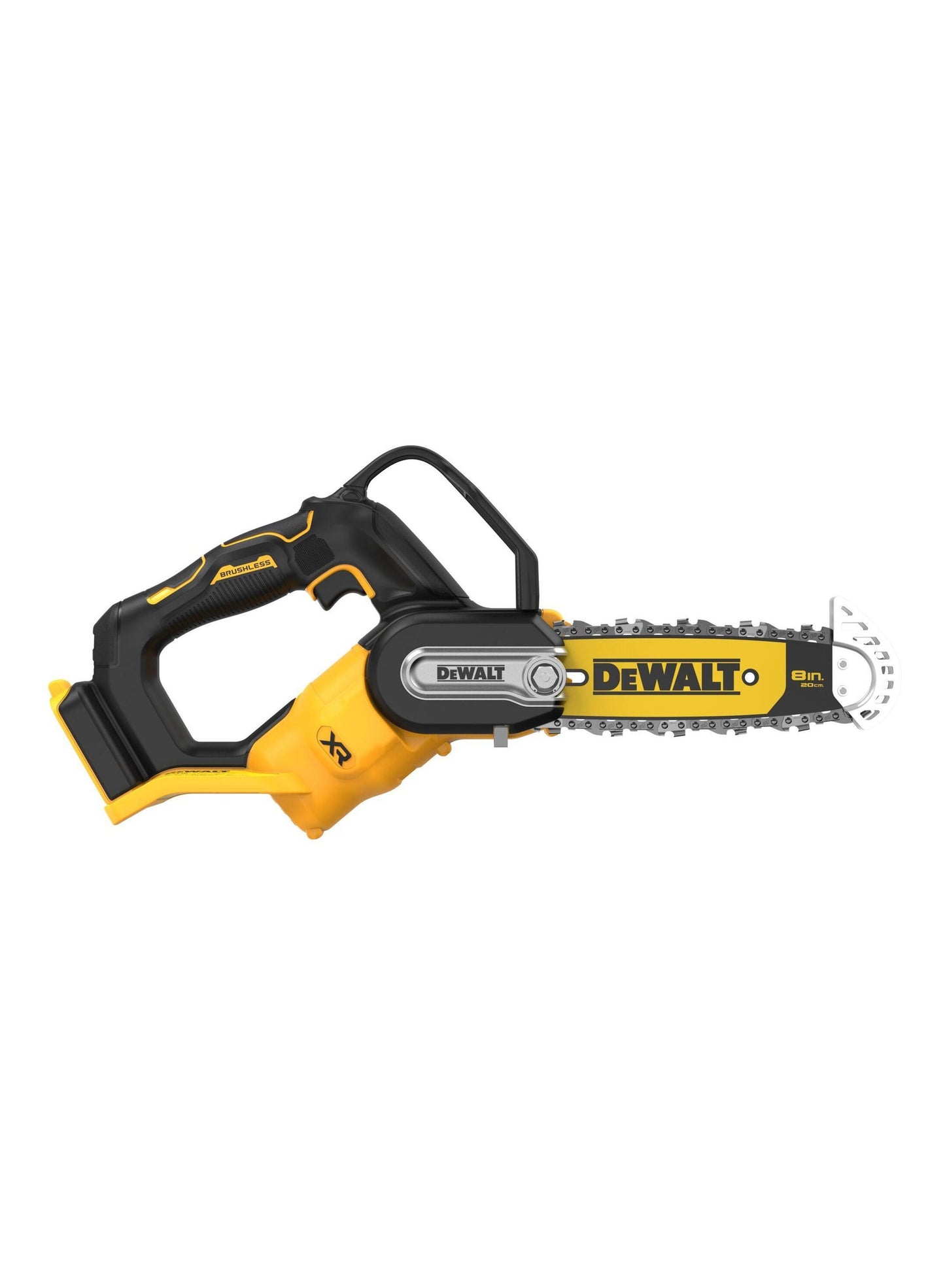 Kettensäge DeWalt DCMPS520N-XJ; 18 V; 20 cm Schiene (ohne Akku und Ladegerät)