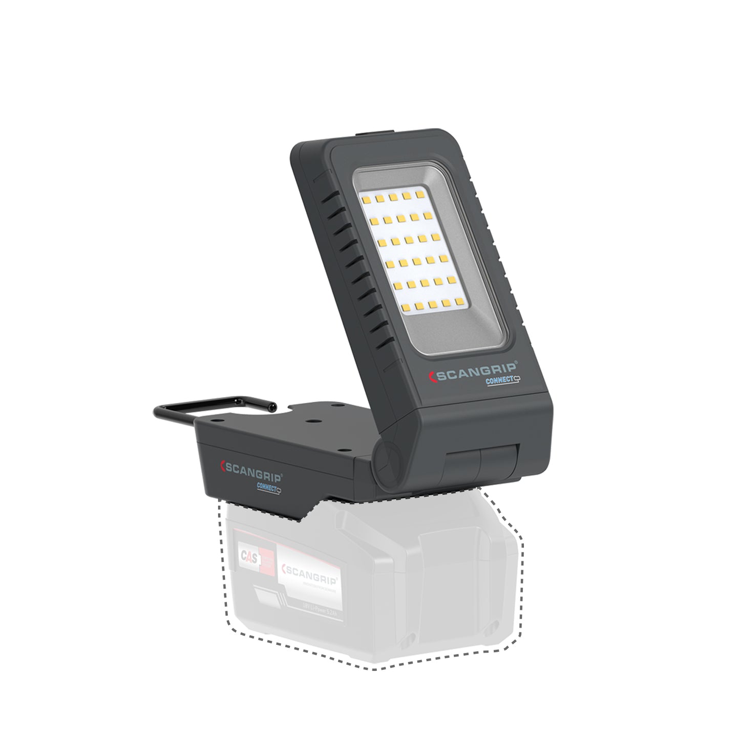 Akku-Arbeitsleuchte BASIC CONNECT 1000Lumen ohne Akku SCANGRIP 03.6109C