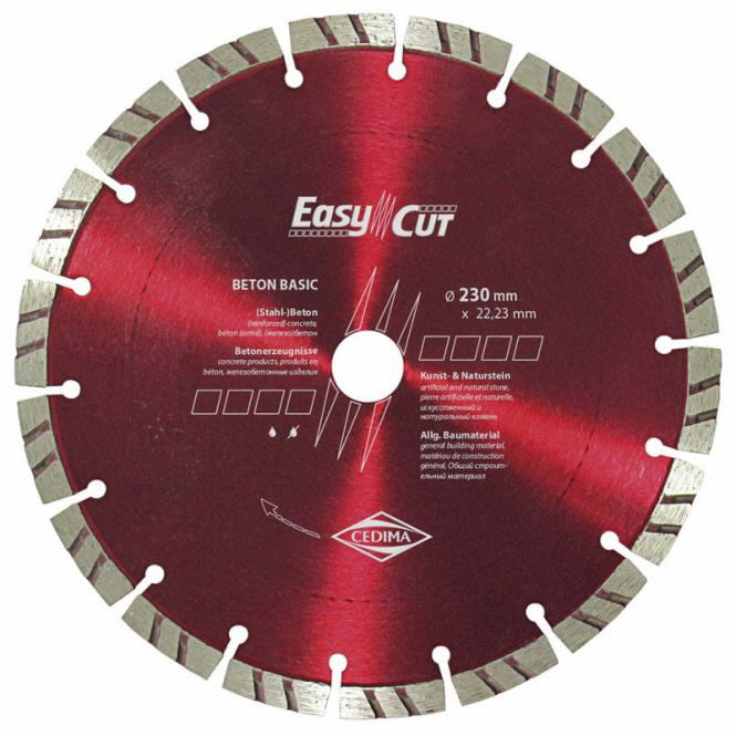 Trennscheibe Diamant EC-18 230x2,4x10x22,23mm CEDIMA 4023138127193_EANFIX