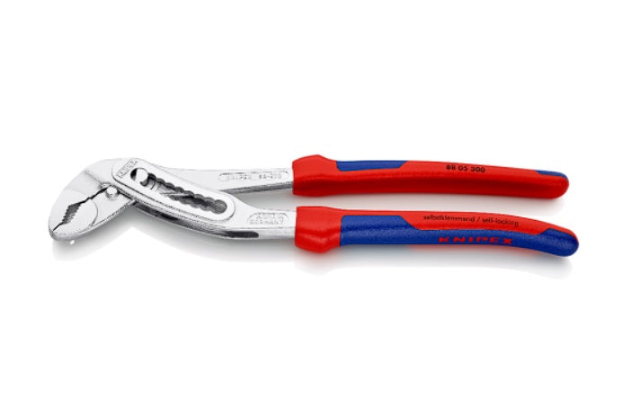 Wasserpumpenzange Alligator mit Mehrkomponenten-Griffen 300mm KNIPEX 8805300_KNI_KNI