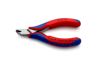 Vornschrägschneider Elektronik mit kleiner Fase 115mm KNIPEX 6442115_KNI_KNI