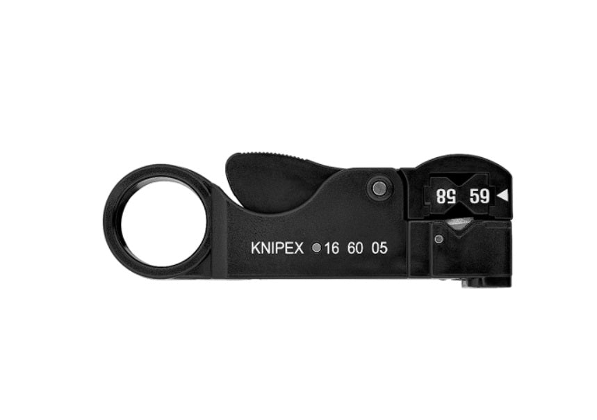 Abisolierwerkzeug Koax 105mm SB KNIPEX 166005SB_KNI_KNI