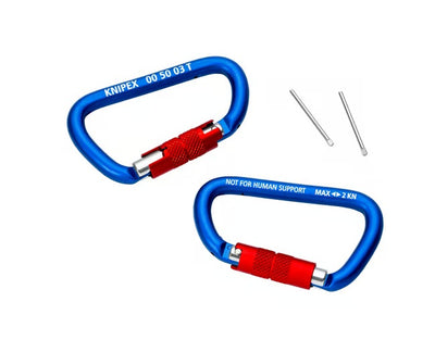Karabiner-Paar TT KNIPEX 005003TBK_KNI_KNI