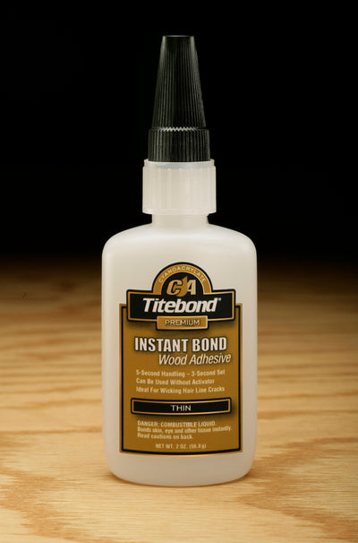 Universal-Sofortkleber Titebond Instant Bond Thin; 113,4 g.