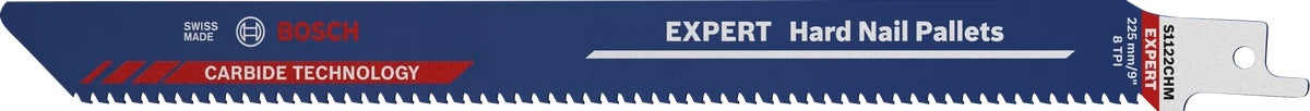 Säbelsägeblatt EXPERT S 1122 CHM Bosch VE à 10 Stück Hard Nail Pallets 2608900388