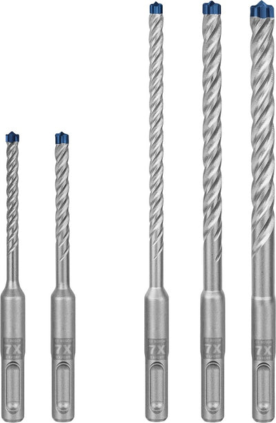 Hammerbohrer-Set EXPERT 5/6/6/8/10mm Bosch 5-teilig SDS plus-7X 2608900197