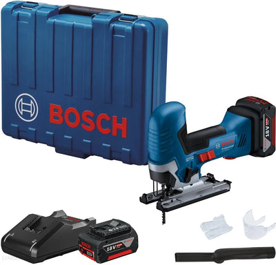 Akku-Stichsäge Bosch GST 185-LI; 18 V; 2x4,0 Ah Akku