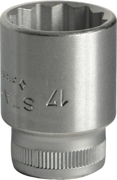 Steckschlüsseleinsatz 12-kant 3/8" 17mm Stahlwille 4018754002009_EANFIX