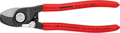 Kabelschere m.Öffnungsf. 165mm m.Kst.Griff Knipex 9521165_KNI_KNI