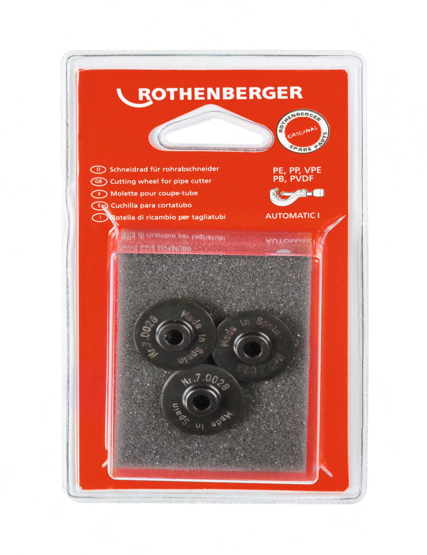 Rothenberger Trennscheibe; 3 Stück