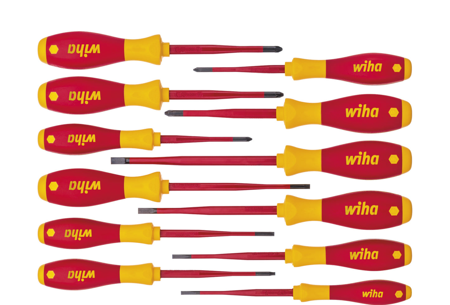 Schraubendreher-Set Wiha W41003; 12 Einheiten