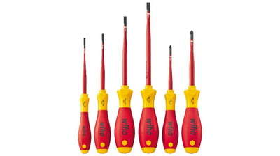 Schraubendreher-Satz VDE slim Schlitz PZ 6-teilig Wiha 4010995364557_EANFIX