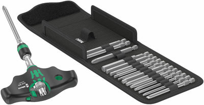 Werkzeugset Wera Kraftform Kompakt 400 RA Set 1; 1/4''; 17 Einheiten
