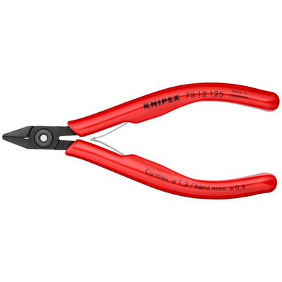 Seitenschneider Elektronik mit Drahtklemme 125mm KNIPEX 7512125_KNI_KNI