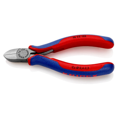 Seitenschneider Elektromechanik poliert Form2 125mm KNIPEX 7622125_KNI_KNI