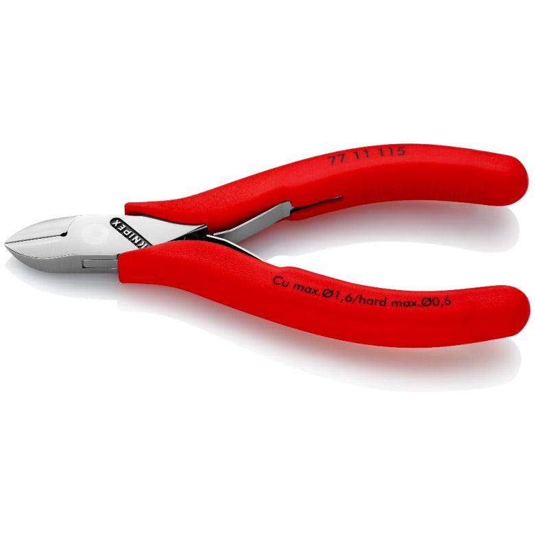 Elektr.Seitenschneider 115mm Form1poliert Knipex 7711115_KNI_KNI