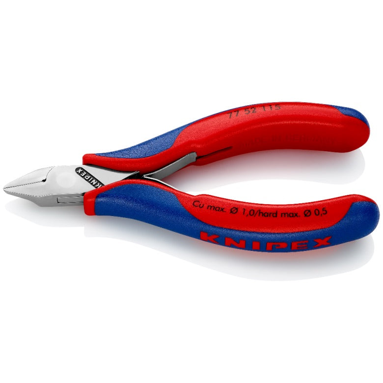 Seitenschneider Elektronik Flachkopf 115mm KNIPEX 7752115_KNI_KNI