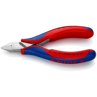 Seitenschneider Elektronik Flachkopf 115mm KNIPEX 7752115_KNI_KNI