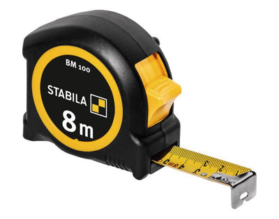 Taschenbandmaß BM 100 8mx25mm Stabila 19581