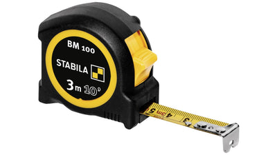 Taschenbandmaß BM 100 3m/10"x16mm Stabila 19569