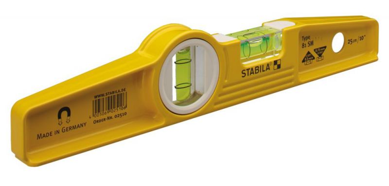 Magnetische Wasserwaage Stabila 81 SM; 25 cm