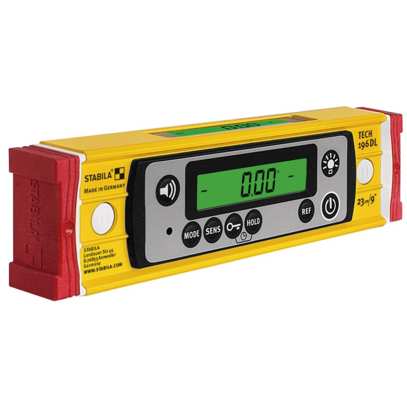Elektronik-Wasserwaage TECH 196 DL 23cm IP 67 Stabila 19831