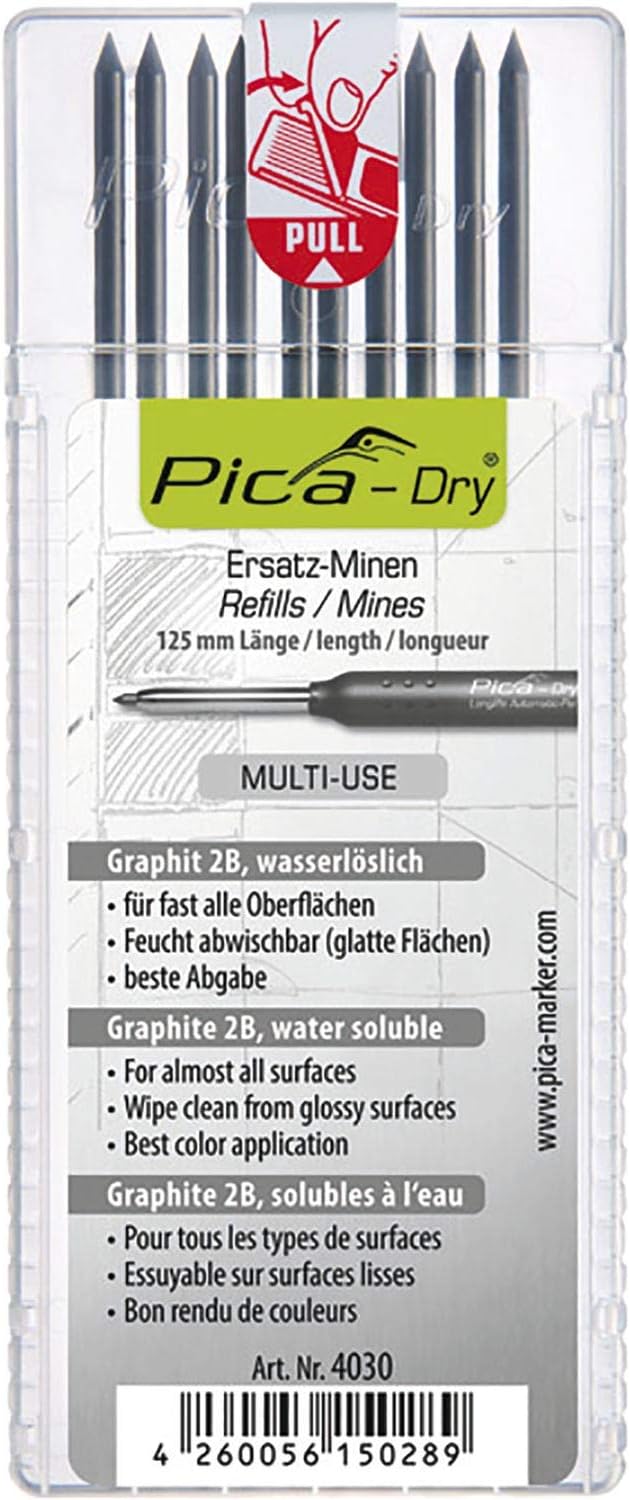 Minen-Set für Tieflochmarker Pica-Dry Graphit Pica 4030