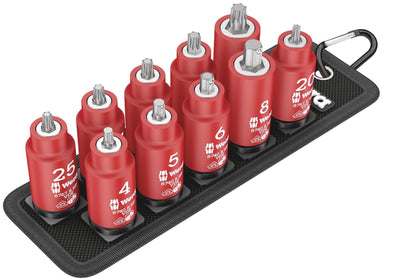 Wera Belt B VDE 1 Zyklop Steckschlüsselsatz; 3/8''; 11 Stück