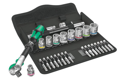Werkzeugset Wera 8100 SB 6 Zyklop Speed; 3/8''; 29 Stück