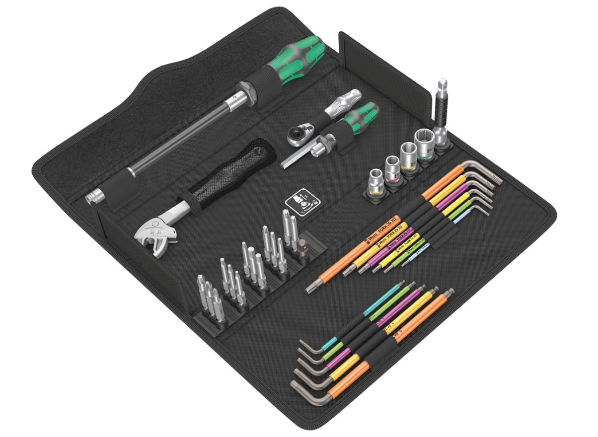 Werkzeugset Wera Kraftform Kompakt F 1; 1/4''; 36 Einheiten