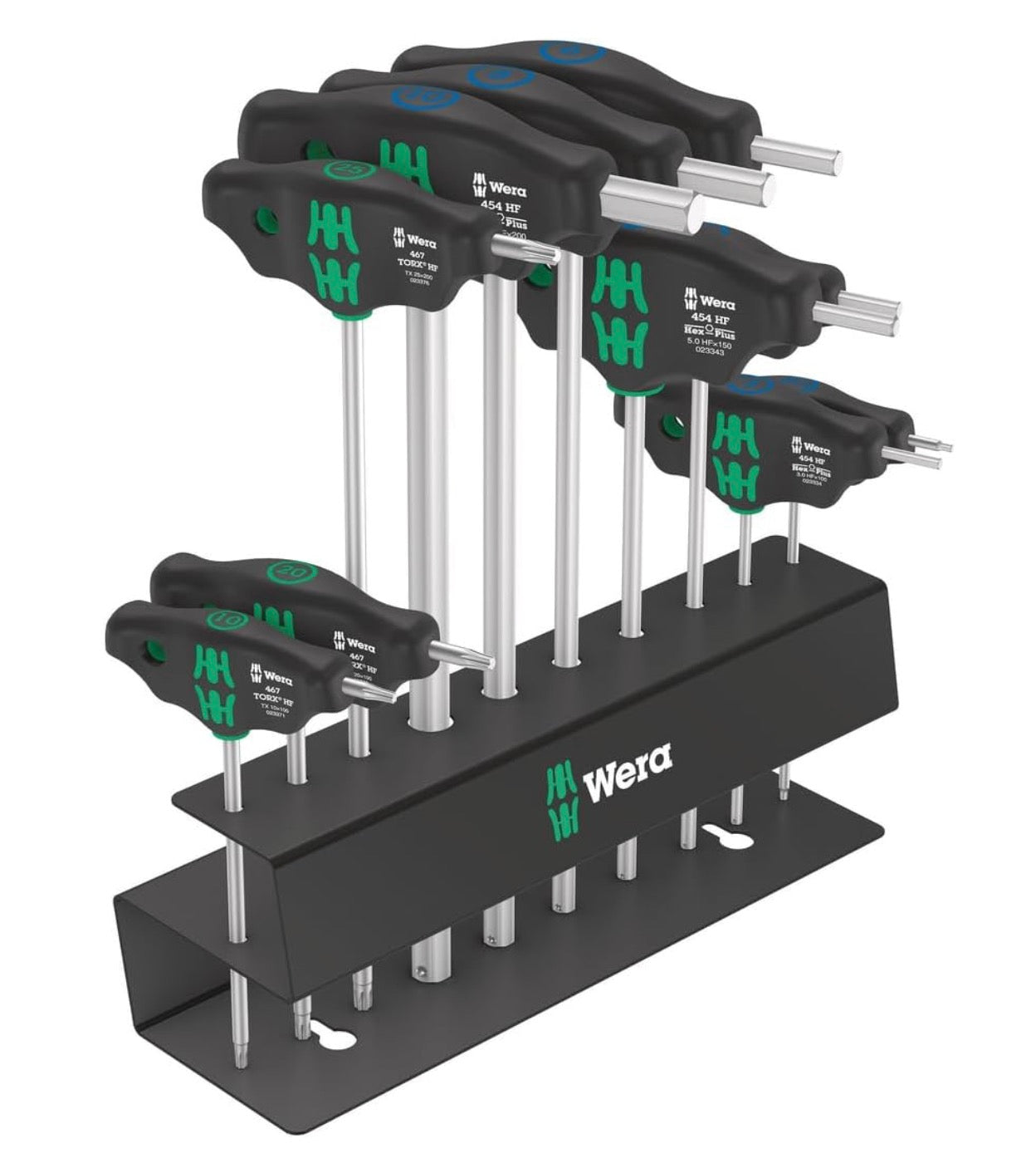 T-Griff-Schraubendreher- Satz im Ständer 10-teilig Bicycle Set 6 Wera WE0WE05004174001