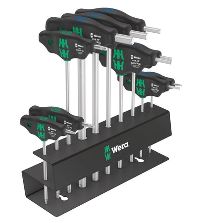 T-Griff-Schraubendreher- Satz im Ständer 10-teilig Bicycle Set 6 Wera WE0WE05004174001