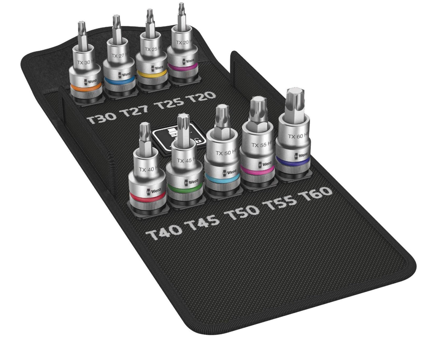Steckschlüssel- und Bit-Set Wera 8767 C HF 1; 1/2''; 9 Stück