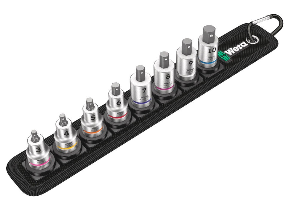 Wera Belt B 2 Steckschlüsselsatz; 3/8 Zoll; 8 Stück