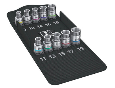 Steckschlüsseleinsatz- Satz 1/2" mit Haltefunktion 10-teilig Wera WE0WE05004203001