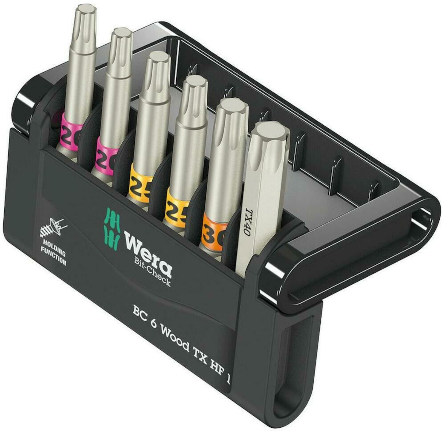 Bit-Satz Bit-Check 6 Wood TX HF 1 Wera WE0WE05056470001