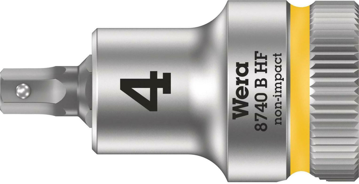 Steckschlüssel Wera WE05003031001; Sechskant-Plus; 3/8"; 4x36 mm