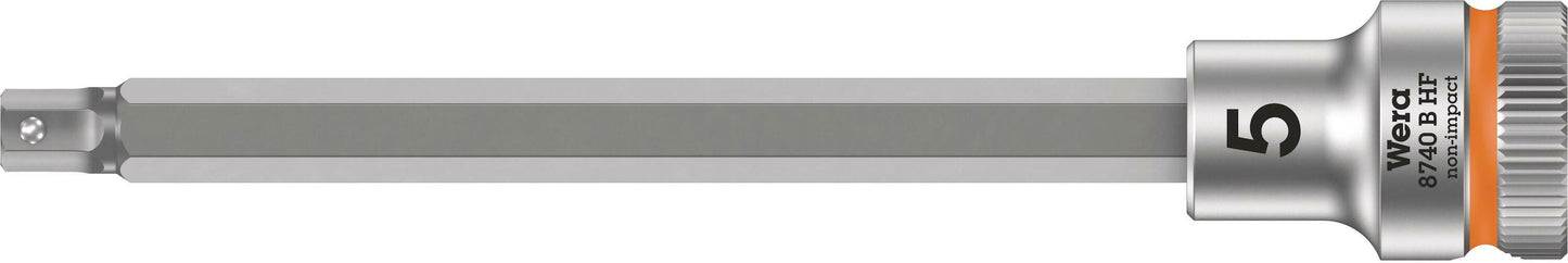 Steckschlüssel Wera WE05003034001; Sechskant; 3/8 Zoll; 5 x 107 mm